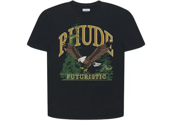 Buy Rhude Merch Future Tee Black at Sasom – Authentic and Ready to Ship