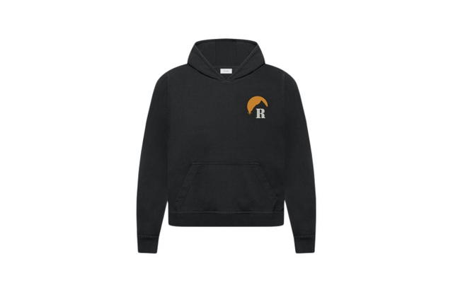 Rhude Rhude Mountain Logo Hoodie Black - view 1