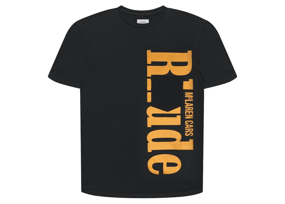 Rhude Rhude Pocket Logo Tee Black