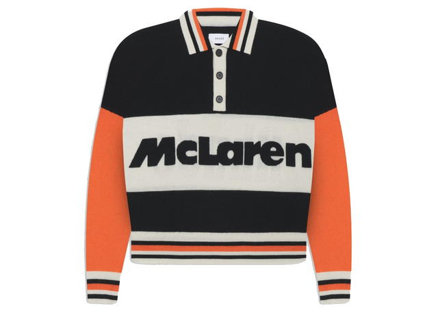 Rhude Rhude x McLaren Logo Polo Black/Orange - view 1