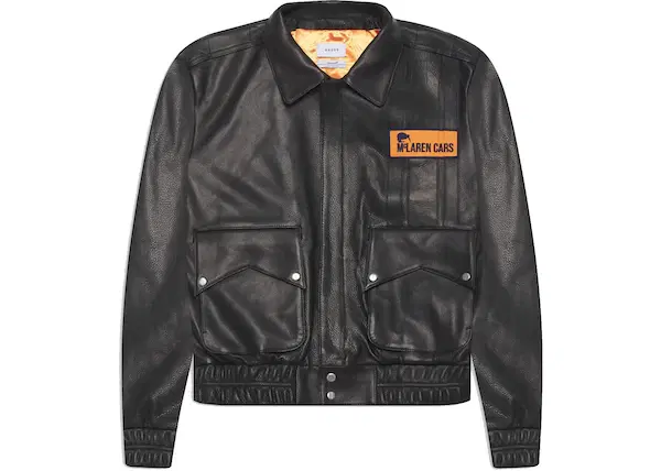 Buy Rhude x McLaren Pilot Jacket Black at Sasom – Authentic and Ready to Ship