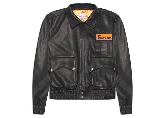 Rhude Rhude x McLaren Pilot Jacket Black - view 1