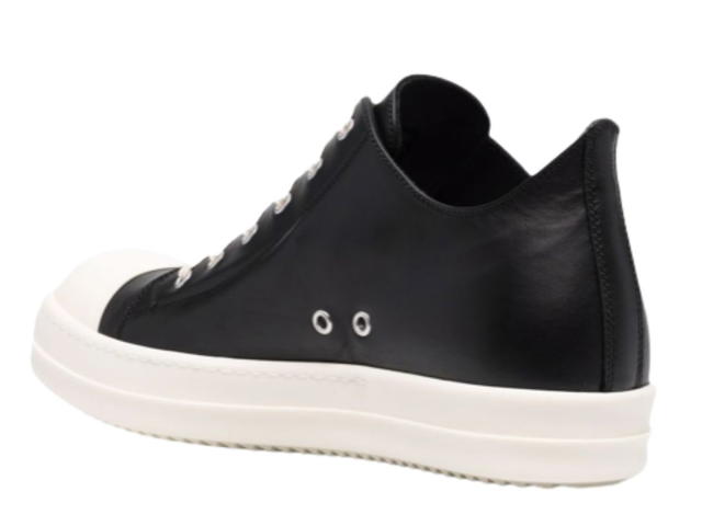 Rick Owens Rick Owens leather low-top sneakers - view 3