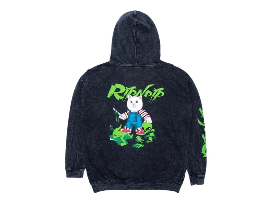 RipNDip RipNDip Childs Play Hooded Pullover Sweatshirt Mineral Wash