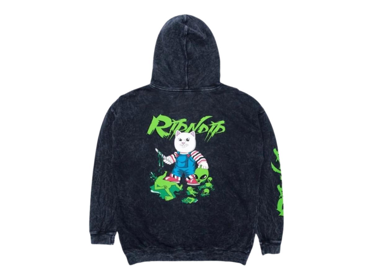 RipNDip RipNDip Childs Play Hooded Pullover Sweatshirt Mineral Wash