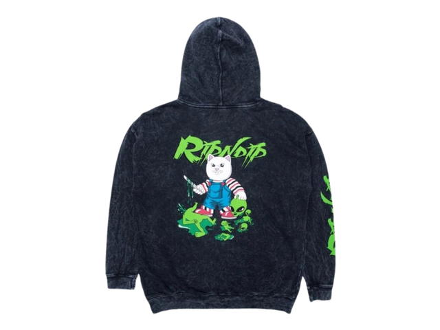 RipNDip RipNDip Childs Play Hooded Pullover Sweatshirt Mineral Wash - view 1