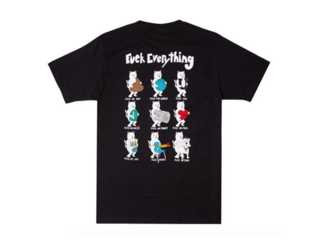 RipNDip RipNDip Fuck Everything Tee Black