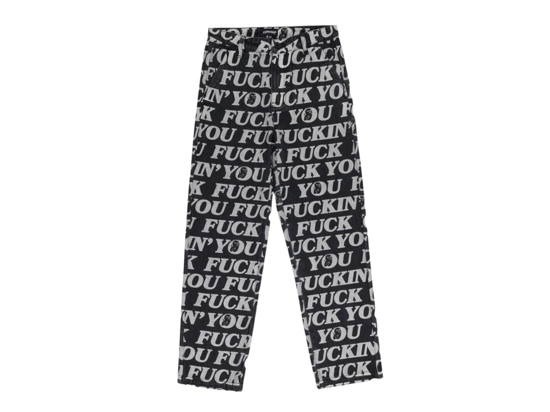 RipNDip RipNDip Fuckin Fuck Denim Pants Black