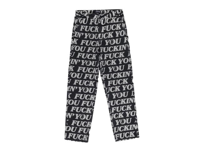 RipNDip RipNDip Fuckin Fuck Denim Pants Black - view 1