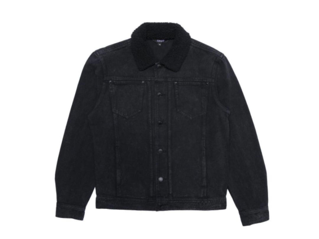 RipNDip RipNDip Fucking Fuck Denim Sherpa Jacket Black Wash