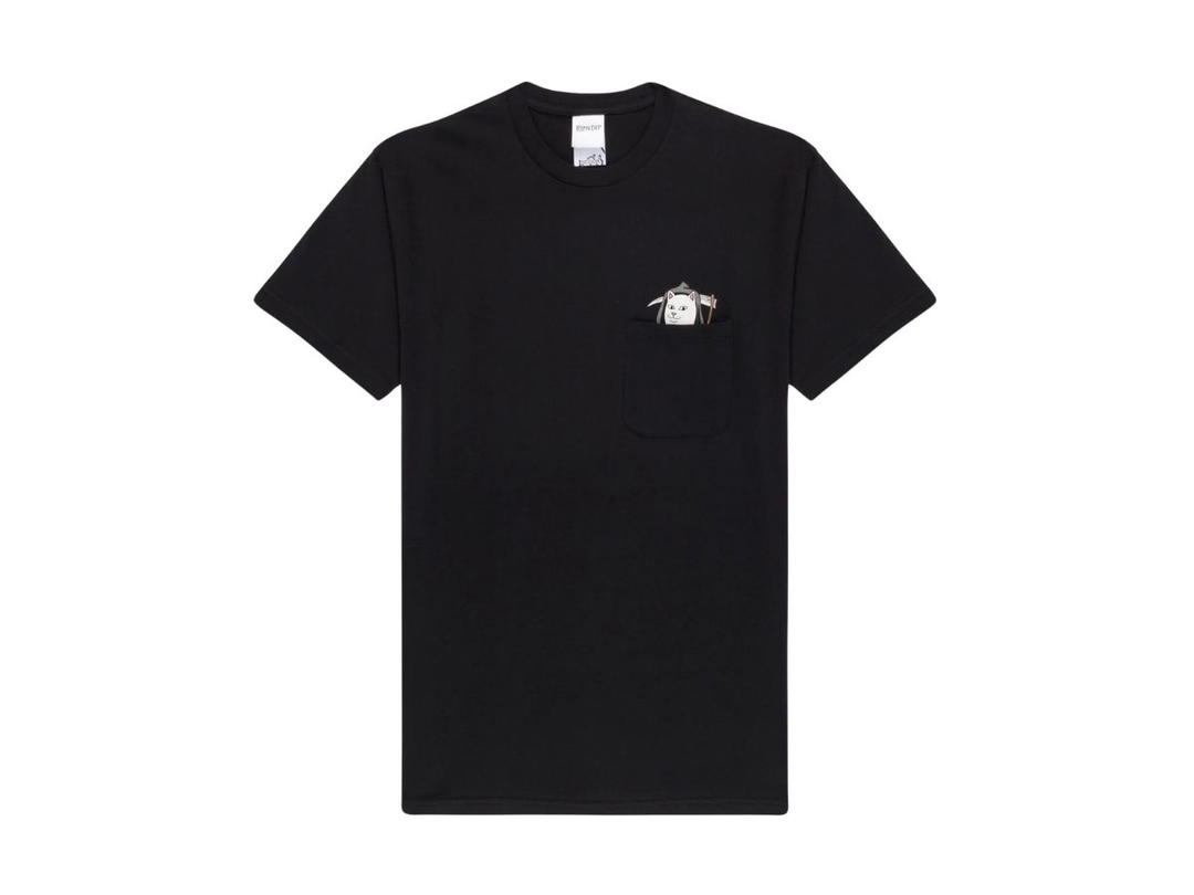 RipNDip RipNDip Grim Lord Nermal Pocket Tee Black