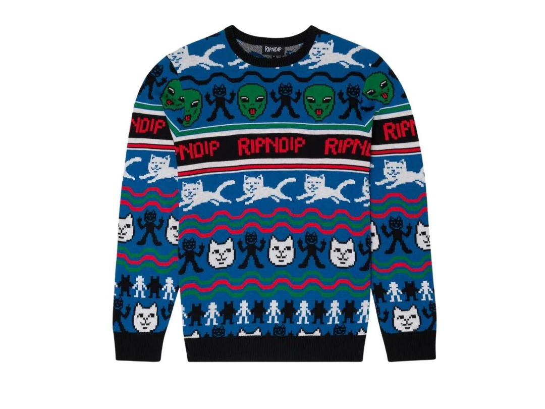 RipNDip RipNDip Jolly Holiday Knit Sweater Multi