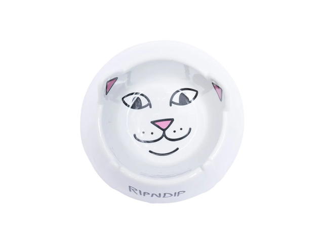 RipNDip RipNDip Lord Nermal Pet Bowl White - view 2