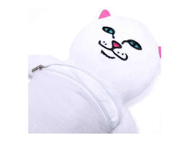 RipNDip RipNDip Lord Nermal Plush Backpack (White) - view 2