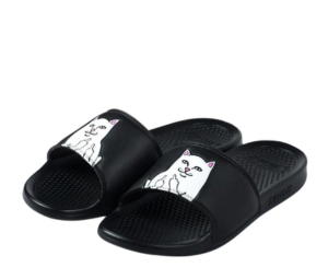 Buy RipNDip Lord Nermal Slides Black at Sasom – Authentic and Ready to Ship