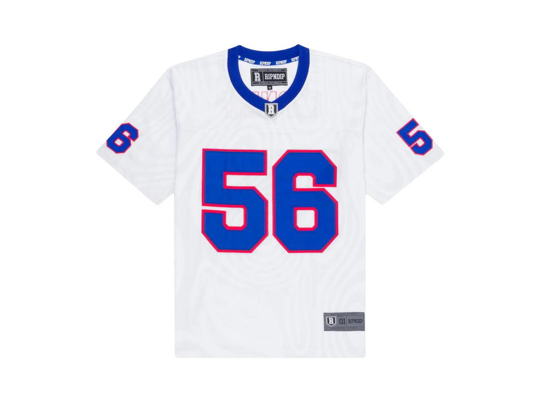 RipNDip RipNDip NY Football Jersey White