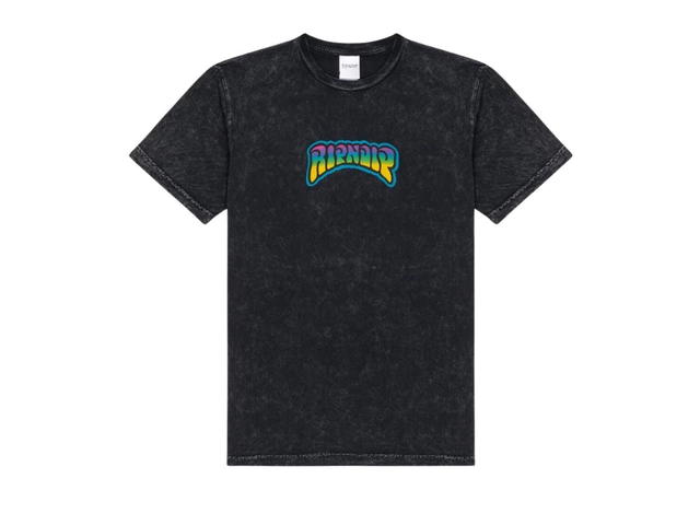 RipNDip RipNDip Psychedelic Garden Tee Black Mineral Wash - view 1