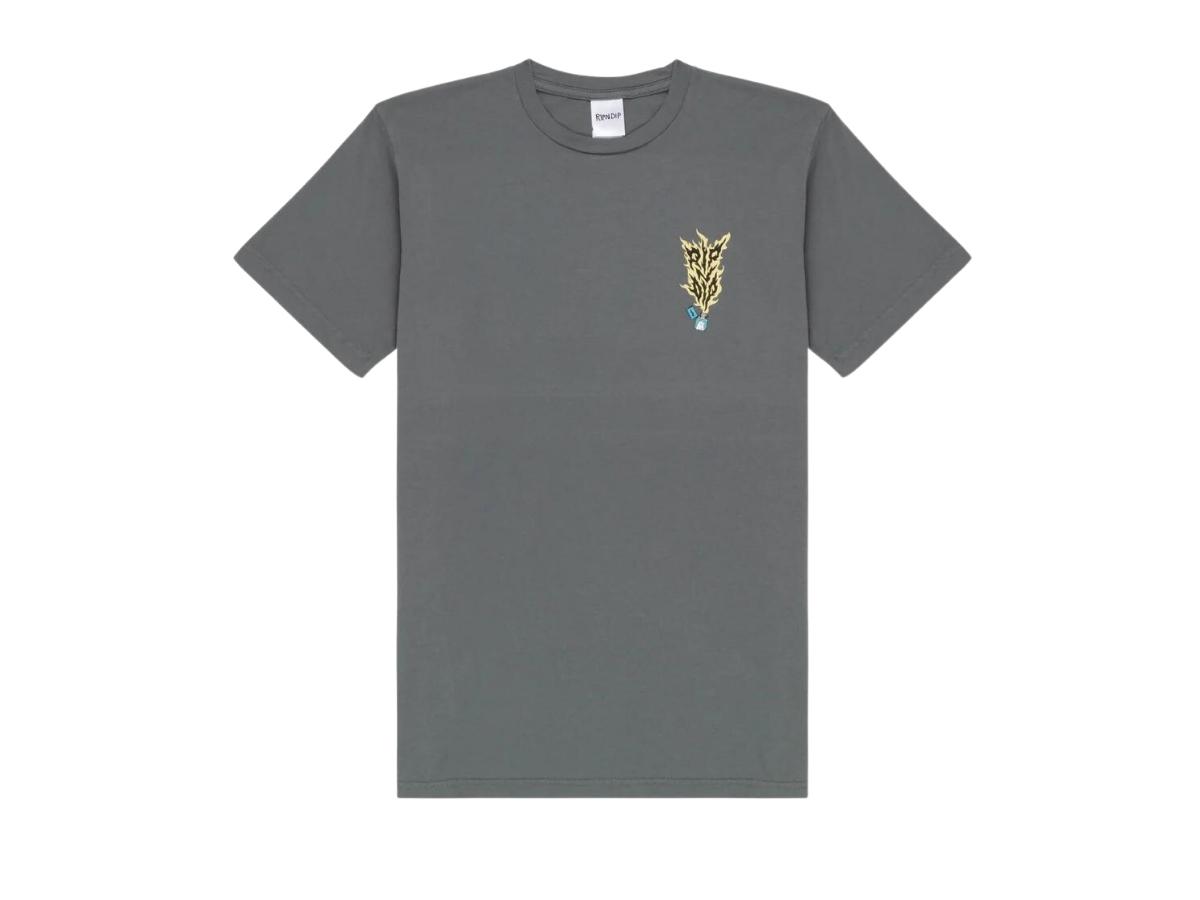 RipNDip RipNDip Ripnlit Tee Charcoal
