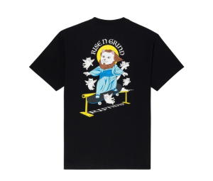 Buy RipNDip Rise N Grind Tee Black at Sasom – Authentic and Ready to Ship