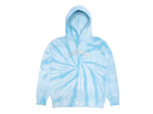 RipNDip RipNDip Sent From Heaven Hoodie Light Blue Spiral Dye - view 2