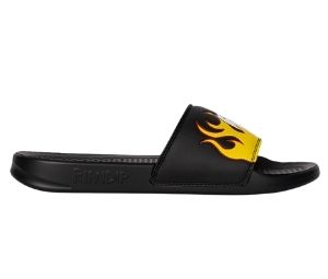 Buy RipNDip Welcome To Heck Slides Black Flame at Sasom – Authentic and Ready to Ship