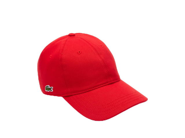Lacoste Lacoste Cotton Twill Cap Red - view 1