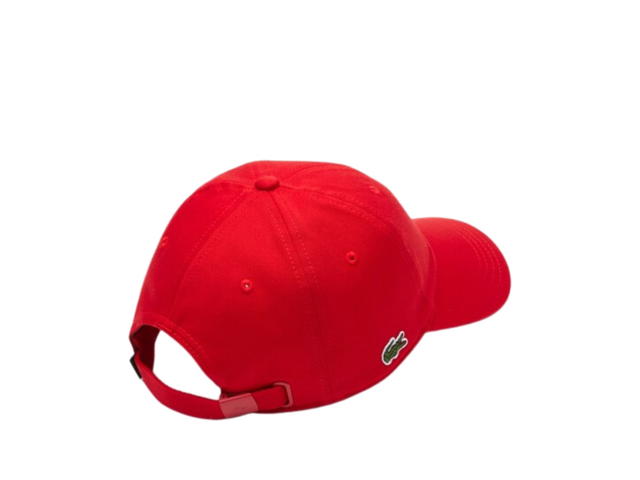 Lacoste Lacoste Cotton Twill Cap Red - view 2