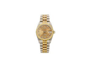 Buy Rolex Datejust 31mm 68279 Gold and Diamond Set Wristwatch at Sasom – Authentic and Ready to Ship