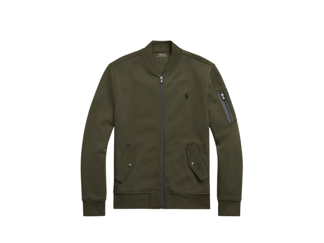 Polo Ralph Lauren Polo Ralph Lauren Double Knit Bomber Jacket Khaki