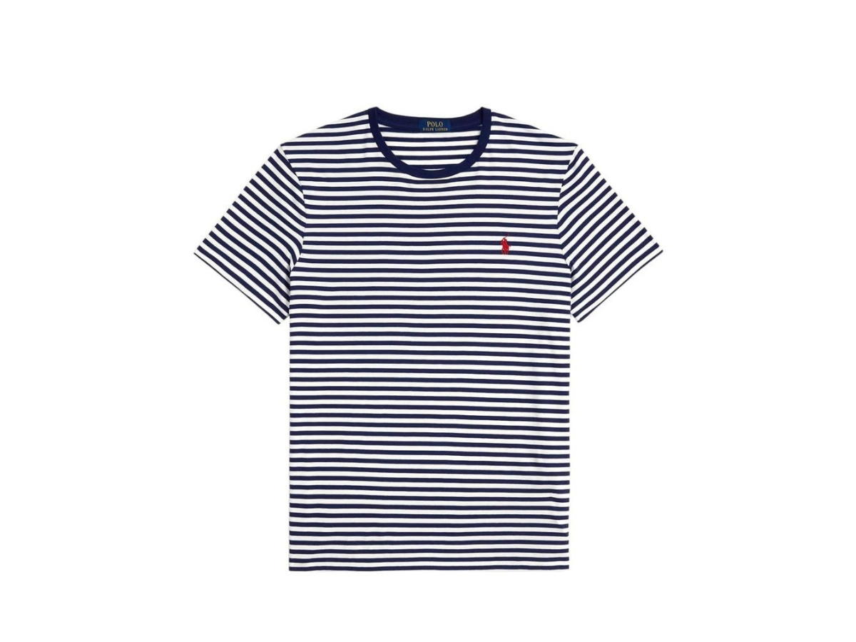 Polo Ralph Lauren Polo Ralph Lauren Striped Jersey T-shirt Navy