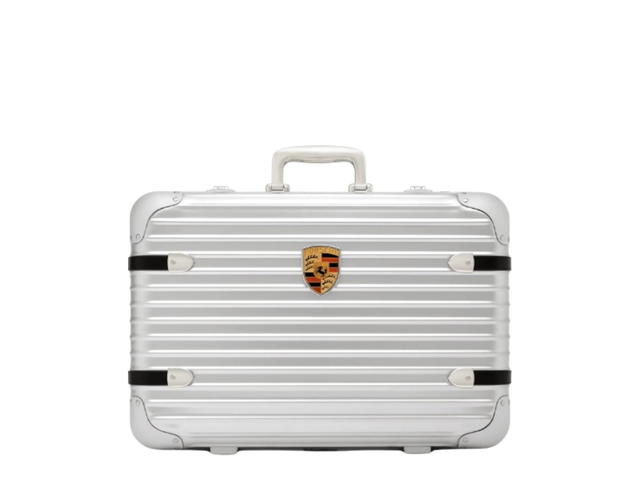 Rimowa Rimowa x Porsche Pepita Carry-On Luggage Silver - view 1