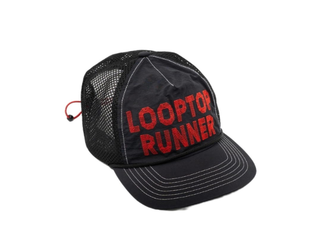 Rnrn Rnrn Roof Top Runner Trucker Mesh Cap Black