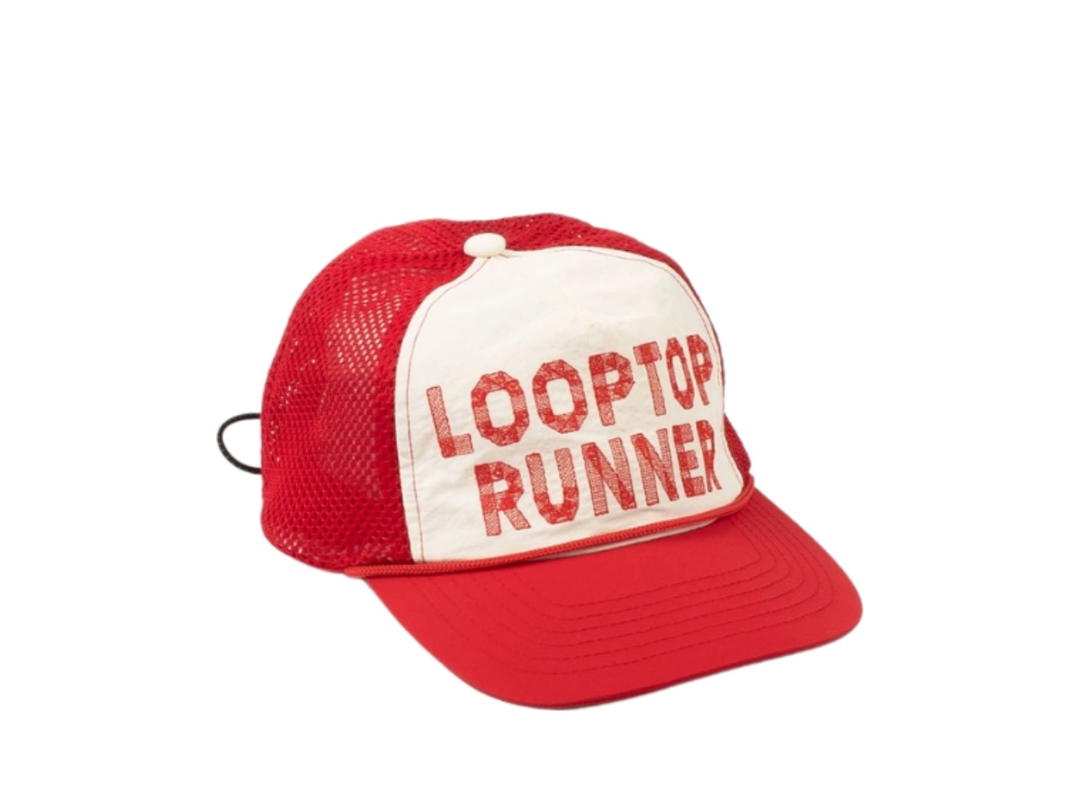 Rnrn Rnrn Roof Top Runner Trucker Mesh Cap Red