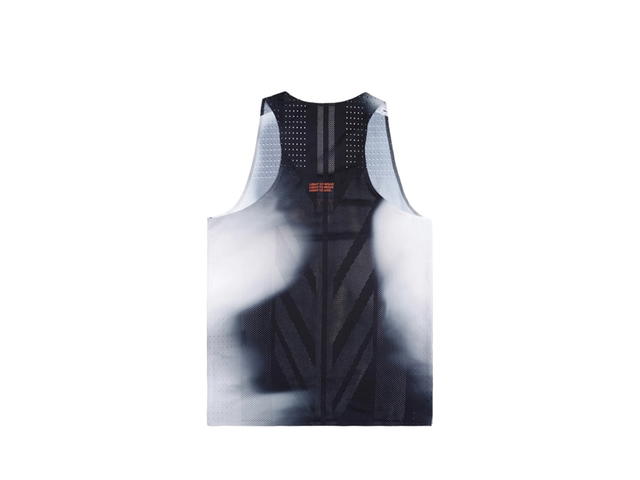 rnrn rnrn Race Graphic Singlet Blue Hour - view 2