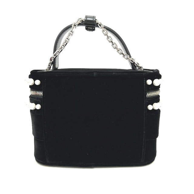 Roger Vivier ROGER VIVIER RBWANMH70000LU Crystal Faux Pearl Vanity Micro 2WAY Hand Bag Unused - view 3