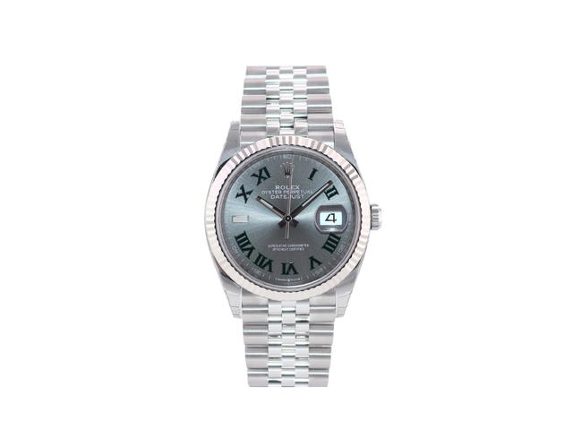 Rolex Rolex Datejust 36 MM In Stainless Steel With Wimbledon Dial - view 1