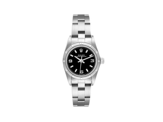 Rolex Rolex Oyster Perpetual 24MM In Perpetual With Dial Black - view 1