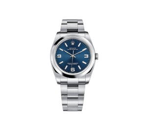 Buy Rolex Oyster Perpetual 36 MM In Stainless Steel Silver Blue at Sasom – Authentic and Ready to Ship