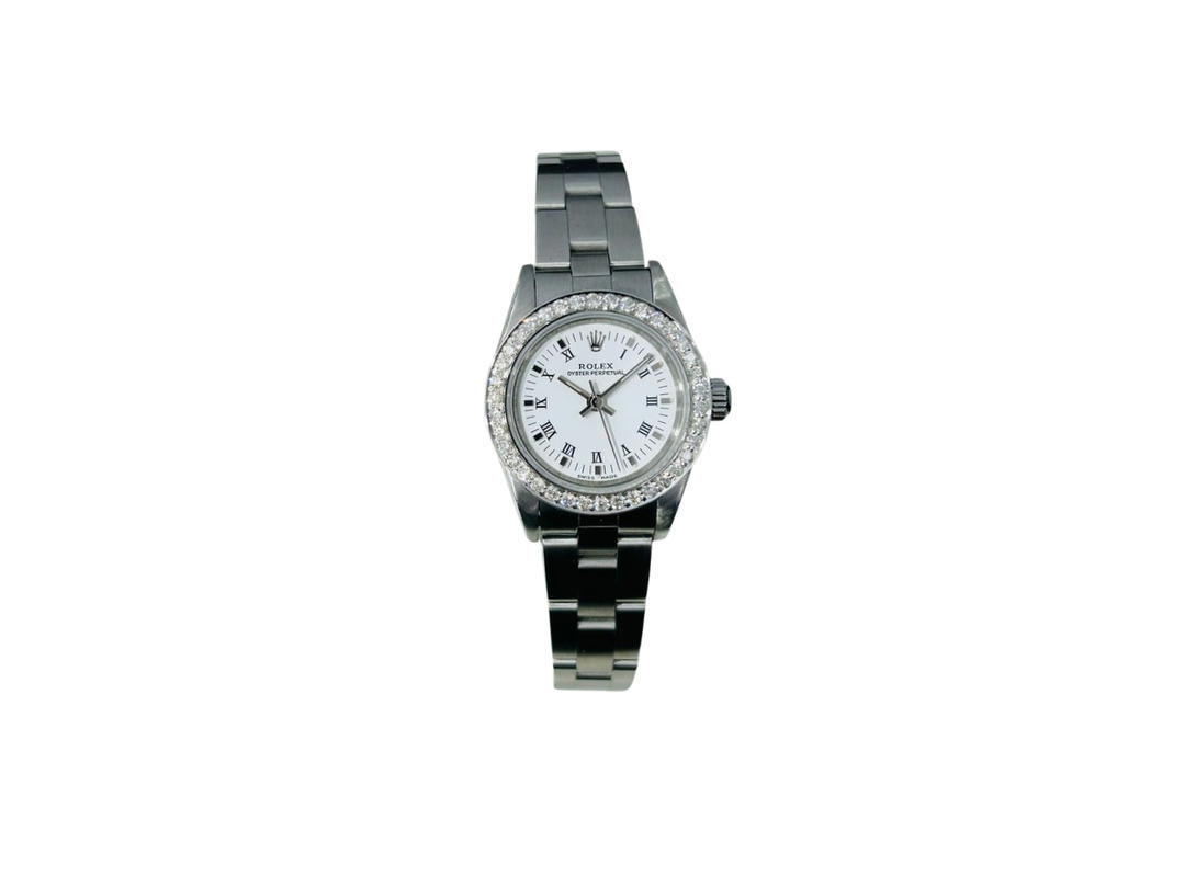 Rolex Rolex Oyster Perpetual Ladies White