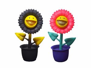 Buy Ron English Pink Smiley Grin and Black Smiley Grin Figure (Set of 2) Multi at Sasom – Authentic and Ready to Ship