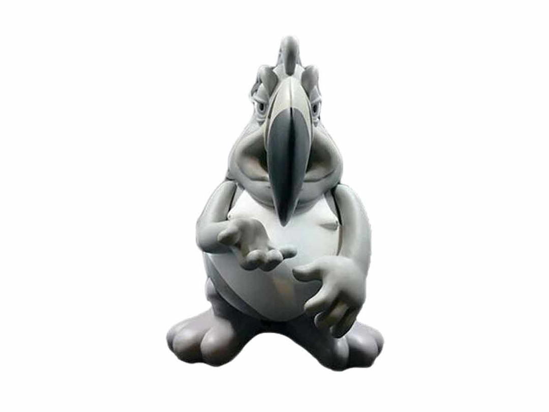 Ron English Ron English Popaganda Cereal Killers Two Ton Sam Froot Looped Figure (8 Inch) Monotone Edition