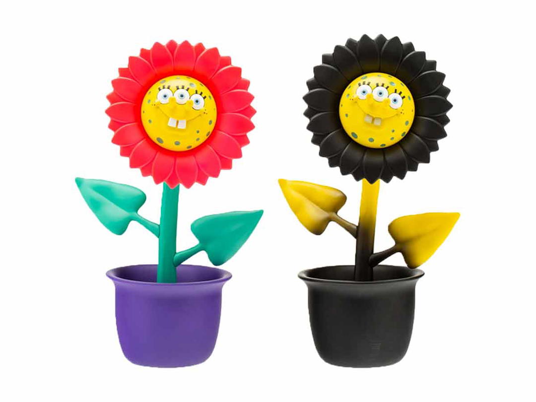 Ron English Ron English Shocking Pink Sun Flower and Dark Force Figure (Set of 2) Multi