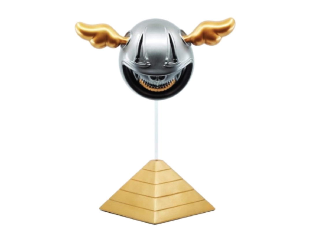 Ron English Ron English x DFace Designercon DDog Grin Face Figure