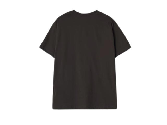 Ronron Ronron Heart Laurel Over Fit T-Shirt Charcoal - view 2