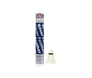Buy RSL Silver Feather Shuttlecocks 12/Tube at Sasom – Authentic and Ready to Ship