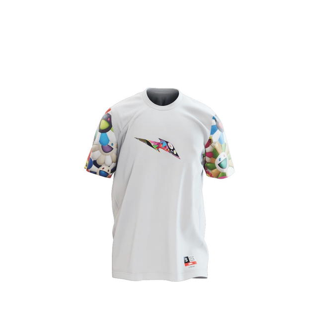 RTFKT RTFKT CloneX Murakami Drip T-Shirt White/Multi - view 1
