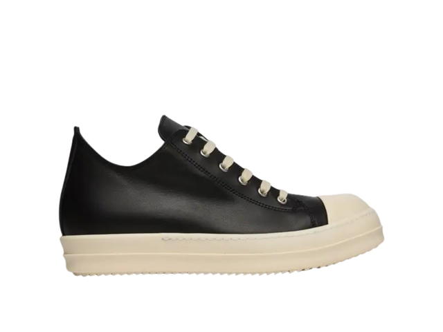 Rick Owens Rick Owens Low Sneaks Black - view 1