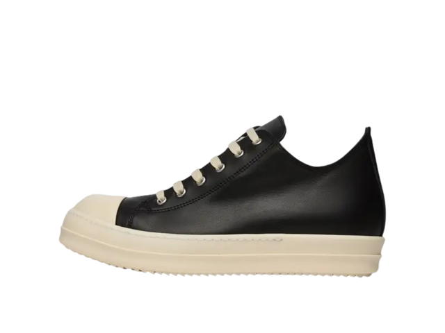 Rick Owens Rick Owens Low Sneaks Black - view 2