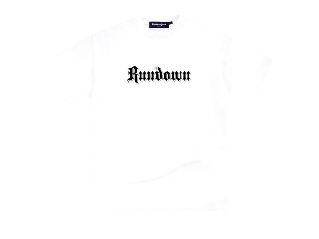 RUNDOWNYOUTH RUNDOWNYOUTH Classic RDY Logo Print T-Shirt 035