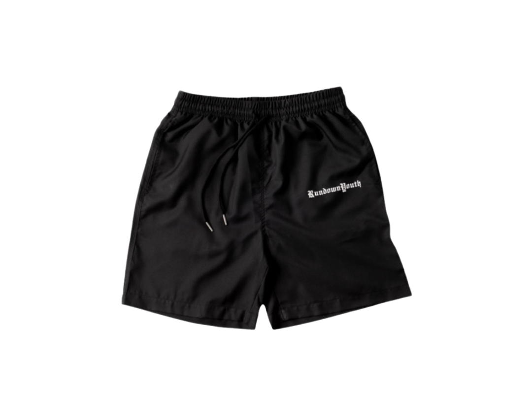 RUNDOWNYOUTH RUNDOWNYOUTH Classic RDY Logo Short Pants 01